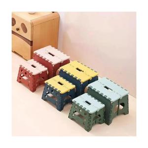 야외 캠핑 정원 캠핑 어린이와 성인 사용 의자 좌석 접이식 단계 의자 홈 욕실 주방을위한 휴대용 의자 좌석