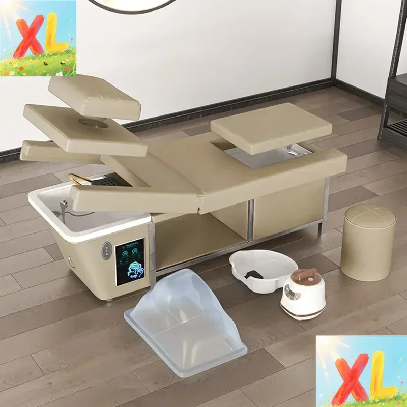 샤워 헤드 스파 샴푸 의자 이동 조정 휴대용 싱크 럭셔리 헤어 워시 침대 마사지 발 샴푸 살롱 장비 MQ50SC