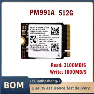 SSD PM991A 256G 512GB 1TB PCIe 3.0x4 NVME 2230 PM991a M.2 2230 Nvme 휴대용 장치는 삼성용 스팀 데크 하드 드라이브를 확장합니다.