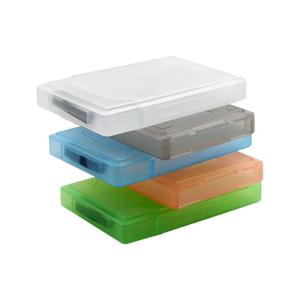 좋은 강도 하드 디스크 드라이브 보호 버클 디자인 드라이브 보호 상자 2.5 인치 HDD 케이스 보관함 하드 디스크 드라이브 케이스