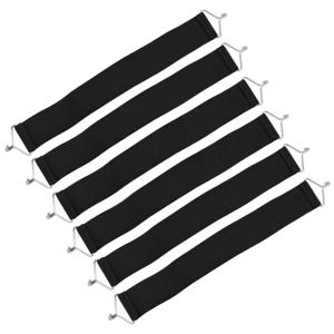 간단한 조립으로 야외 가구를 보호하세요. 강한 직물로 제작된 6개의 신뢰할 수 있는 강화 의자 벨트 세트로 보호하세요.