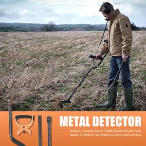 TX850 금속 탐지기 용 A25P 탐지기 액세서리 제어 장치 및 코일이없는 골드 헌터 팔걸이 Et Rod