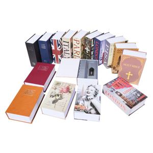 S 사이즈 책 모양 금고, 비밀번호 잠금 시스템, 비밀 수납 공간, 도난 방지 금고, 가정 및 사무실용 수납함, 시뮬레이션 책