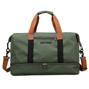 여성 남성용 여행 핸드백 스포츠 짐 가방, 더플백 스포츠 운동 헬스 수영 크로스바디 숄더백 (신발 수납공간 포함)