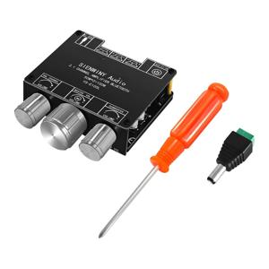 YS-E100L 2.1 채널 스테레오 오디오 앰프(Bluetooth 5.1 포함), 50Wx2 서브우퍼 AMP 무선