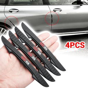 4개 자동차 도어 엣지 보호 스티커, 기아 리오 피칸토 스포티지 니로 모닝 씨드 프로시드 옵티마 셀토스용 충돌 방지 스트립