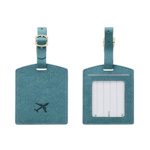 1PC Anti-lostPULeather 수하물 태그 수하물 및 여행 가방을위한 개인 정보 보호 수하물 보호 케이스 남성과 여성 여행 액세서리