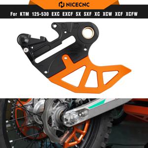 KTM EXC 300 2004-2023용 NICECNC 리어 브레이크 디스크 가드 (KTM EXC-F 350 SX 125 SXF 450 XCW XCW-F Husqvarna TE 300 GasGas EC300 호환)