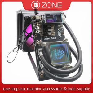 NerdQAxe++ 하이드로 4.8Th/s 75W 슈퍼 Slient 수냉식 비트코인 ​​채굴기