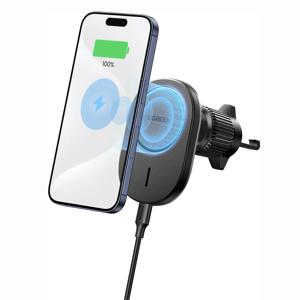 UGREEN 무선 차량용 충전기 스탠드 15W 휴대폰 거치대 고속 충전 자동 정렬 에어벤트