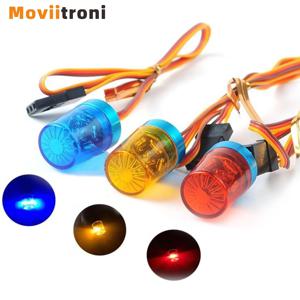 자동차 LED 플래시 라이트 경찰 OD 9MM 다기능 360도 회전 플래시 램프 (1:10 RC 오프로드 자동차, 1:14 타미야 트랙터용)