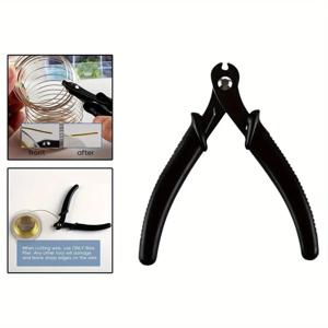 1개 메모리 와이어 커팅 플라이어 보석 와이어 커터 비딩 공예 작업 도구 비딩 취미 작업 도구 DIY 제작 용품