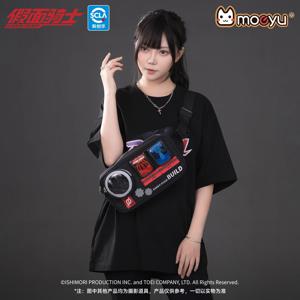 Moeyu Anime KAMEN RIDER 빌드 남성용 숄더백 크로스바디 체스트 여성용 가방 파우치 브레스트 패키지 미니 스쿨 여성용 핸드백
