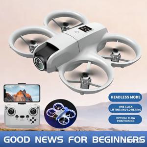 신제품 미니 드론 WIFI FPV 호버 전문가용 4K 카메라 포켓형 컬러풀 라이트 드론 RC 비행기 접이식 쿼드콥터 RC 장난감 선물