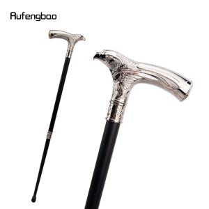 화이트 이글 헤드 장식 라인스톤 패션 워킹 스틱 장식용 스틱 코스프레 빈티지 패셔너블 워킹 케인 크로시어 93cm