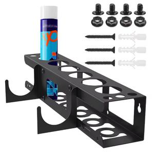 벽걸이형 코킹 도구 정리대 설치가 쉬운 코킹 도구 보관대 차고 및 작업 공간용 6개의 랙 홀더 포함