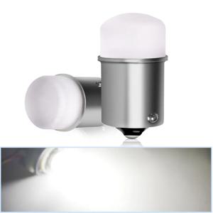 2개 1156 P21W P21 5W 1157 BA15S BAY15D 2개 3014 칩 슈퍼 밝은 12V/24V LED 자동차 전구 브레이크 정지 주차 방향 지시등 전구