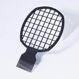 천연 및 꼬인 머리카락을 위한 1PC 아프로 컬 빗 트위스트 브러시 도구, 헤어 살롱 도구, 실제 머리 가발 전용