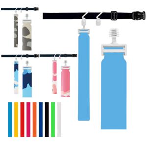 어린이 허리 깃발 에어 버클 웨빙 PVC 축구 깃발 벨트 탈부착 가능 조절형 훈련용 미국식 풋볼 깃발 청소년 및 성인용