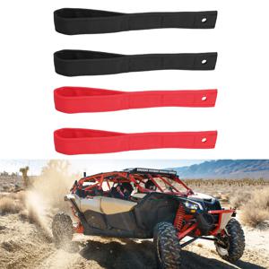 UTV 도어 핸들 풀 스트랩 쉬운 그립 내마모성 도어 핸들 풀 벨트 키트 옥스포드 천 고강도 UTV용