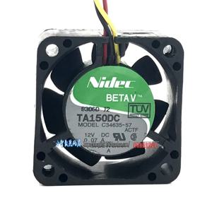 오리지널 C34635-57 TA150DC 12V 0.07A 4020 40*40*20mm 새 냉각 팬 라디에이터