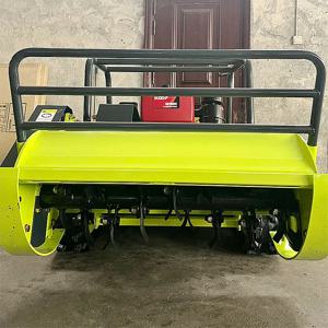 맞춤형 대형 디젤 엔진 소형 로봇 잔디깎이 절단 폭 80cm 100cm 120cm 원격 제어 크롤러 잔디깎이 F