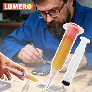 RMA-223 로진 납땜 플럭스 10cc, 고점도, 저연기, 잔여물 없음, 휴대폰 컴퓨터 칩 PCB BGA PGA 수리 도구용