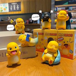 네일롱 레이지 데일리 시리즈 블라인드 박스 데스크탑 장식 장난감 피규어 트렌디 수집품 자동차 장식품 LOL 서프라이즈 블라인드 박스