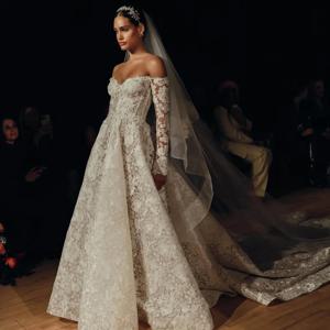 고급스러운 긴 소매 스위트하트 풀 레이스 신부 드레스 A라인 웨딩 드레스 맞춤 제작 2026 베스티도 데 노이발