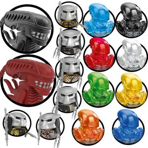 블라인드 박스 블록 모델 피규어 터미네이터 에일리언 VS 프레데터 해골 프로메테우스 영화 할로윈 선물 장난감