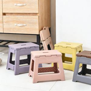 접이식 발판, 가벼운 플라스틱 발판, 미끄럼 방지 접이식 발판, 주방, 욕실, 침실용