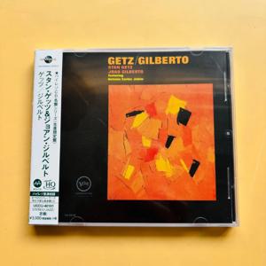 Stan Getz Joao Gilberto 보사 노바 라이트 레이지 재즈 보컬 & 색소폰 음악 CD 새 상품 밀봉된 상품 재고 있음 빠른 배송