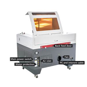 9060/4060/1390 Co2 아크릴, 목재, 종이, 직물, 가죽 등에 사용 가능한 조각 및 절단기 1060 커터 가격