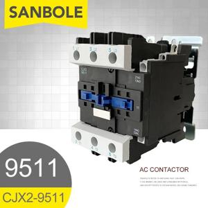실버 접점 CJX2-9511, AC 접촉기, 95A, 3P, 1NO, 1NC, 220V, 380V, 110V, 36V, 24V, 12V, LC1-D