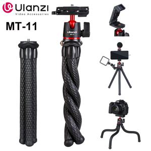 Ulanzi MT-11 유연한 삼각대 전화 DSLR 카메라 스탠드 원격 제어 미니 문어 다리 아이폰 13 14 프로 맥스 홀더