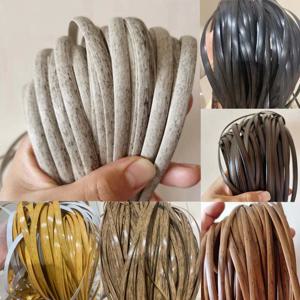 10 미터 PE 그라디언트 플랫 합성 등나무 소재 롤 수제 직조 로프 수리 가구 침대 소파 의자 테이블 바구니