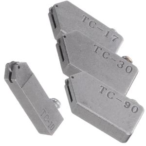 4 가지 크기 유리 커터 헤드 합금 유리 직선 절단 타일 커터 헤드 교체 TC-17 TC-30 TC-10 TC-90