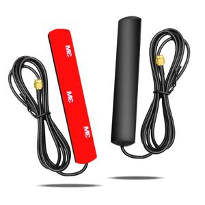 433MHz 2.4G 5.8G 4G 2.4G 무 지향성 자동차 패치 안테나 IoT 스마트 홈 모듈 8dBi 고 이득 공중 SMA 남성 3M RG174 케이블