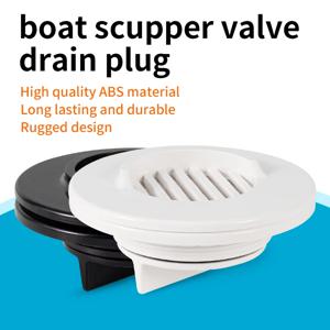 해양 배수 플러그 스턴 와이어 플러그 하수 배출구 카약 보트 고무 배수 밸브 교체 수리 부품