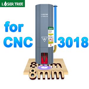 레이저 트리 80W-F45 전문 10W 레이저 모듈 CNC 3018 PRO 조각사 Cuting 목재 공작 기계 용 450nm TTL 푸른 빛 모듈