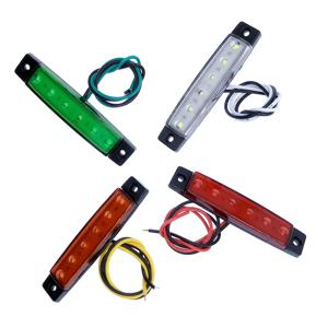 자동차 트럭용 LED 조명, 트레일러 클리어런스 램프, 트레일러 보트 표시등, 트럭 조명, 12V, 24V, 2 개