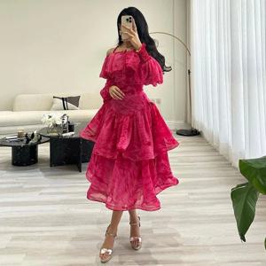 맞춤형 티어 볼 가운 홀터, 맞춤형 행사, 발목 길이