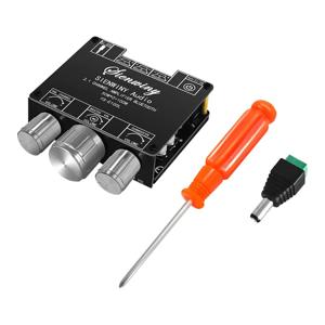 YS-E100L 스테레오 오디오 증폭기 2.1 채널 Bluetooth 호환 5.1 무선 오디오 증폭기 50WX2 서브우퍼 AMP APP 제어