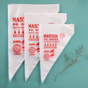 100 PCS 두꺼운 일회용 과자 가방 DIY 케이크 크림 장식 파이프 가방 아이싱 가방 베이킹 용품 과자 슬리브