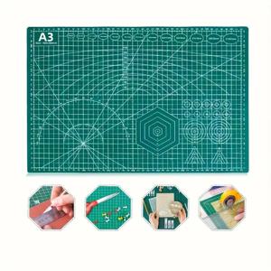 1PC 커팅 패드 18x12”, A3 아트 커팅 보드-폴리염화비닐 미끄럼 방지 자가 치유 종이 인조 가죽