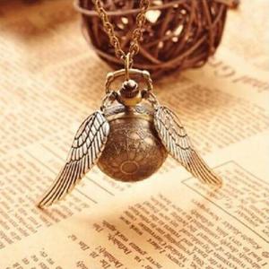 2014 새로운 스파이더 메쉬 주머니 시계 청동 테니스 공 날개 석영 목걸이 주머니 시계 연인을위한 생일 보석 선물