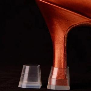 USHINE 하이힐 커버, 미끄럼 방지 라틴 스틸레토 댄싱 커버, 신발 관리 키트 캡, 하이힐 실리콘 프로텍터 스토퍼