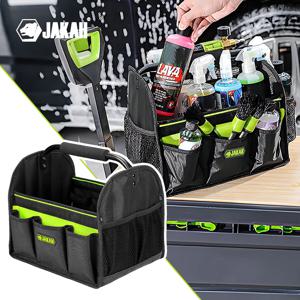 빠른 적재 접이식 디테일링 캐디 및 보관 정리, 자동차, 트럭, SUV, RV, 집, 작업 공간용, 블랙 HL085