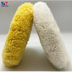 Suntool 양면 울 버핑 패드, 자동차 연마 패드, 16-14mm 스레드 익스텐더 어댑터, 연마 및 절단용, 7 인치