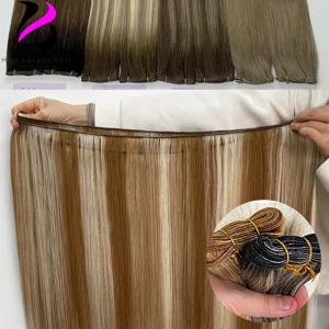 레미 헤어 익스텐션 100% 인간 헤어 처리되지 않은 위브 번들 천연 블랙 원시 공급 업체 베트남 헤어 번들 허니 스트레이트 613